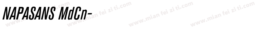 NAPASANS MdCn字体转换